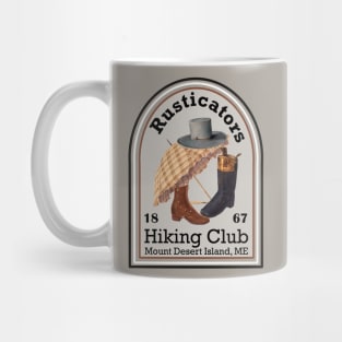 Lispe Rusticators Hiking Club Mug